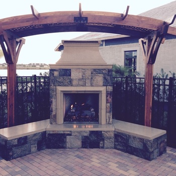 Fire Features & Outdoor Fireplaces