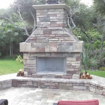 Fire Features & Outdoor Fireplaces