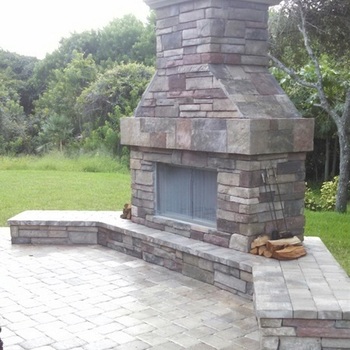 Fire Features & Outdoor Fireplaces