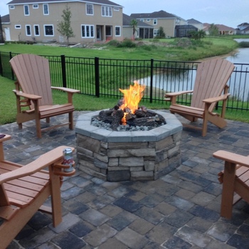 Fire Features & Outdoor Fireplaces