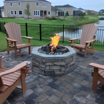 Fire Features & Outdoor Fireplaces