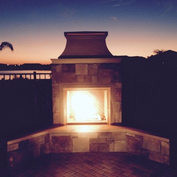 Fire Features & Outdoor Fireplaces